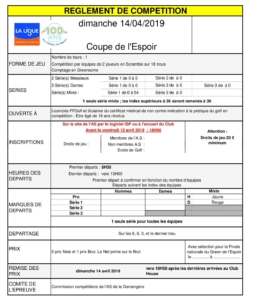 COUPE de L'ESPOIR @ Golf de la Domangère | Nesmy | Pays de la Loire | France