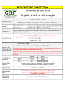 TROPHEE de l' AS
