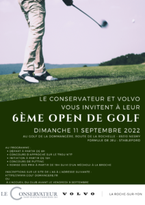 LE CONSERVATEUR VOLVO @ Golf de la Domangere