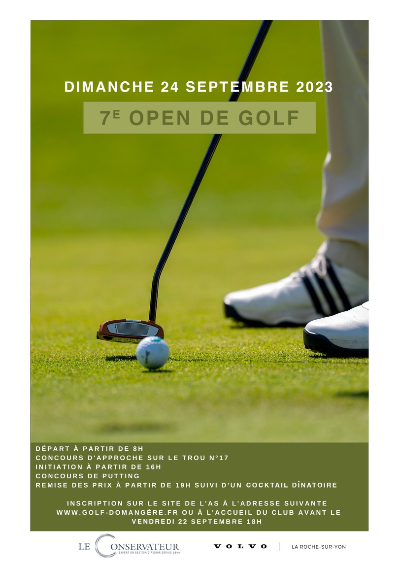 7e Me OPEN De GOLF Conservateur