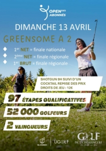 OPEN DES ABONNES